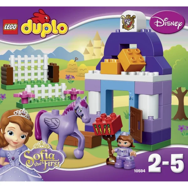 5702015354981 LEGO DUPLO Sofia The First Royal St Σοφία, Η Πριγκίπισσα Βασιλικός Στάβλος 10594