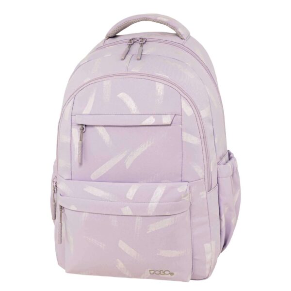 Polo Sakidio Platis SPARKLE Roz Άspro 901061 8365