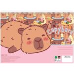 Μπλοκ ζωγραφ.α4σπ.30φ.capybara-happy 300-17413 GIM