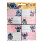 Σχολικές Αυτοκόλλητες Ετικέτες 2τμχ Stitch 771-30246 GIM