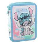 Κασετίνα διπλή Stitch Brush it out 342-03100 GIM