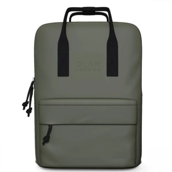 τσαντα πλατης μεσαια hackney slate grey clan london (clbp2gry)