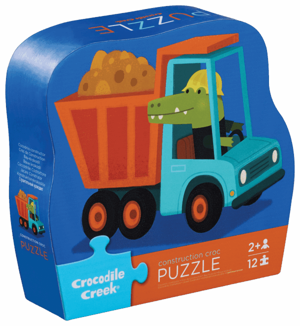 12-piece puzzle construction croc