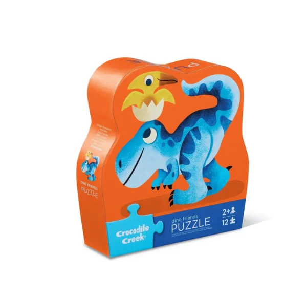 12-piece puzzle dino friends