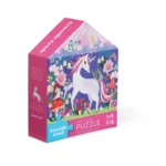 50-piece puzzle flat house unicorn