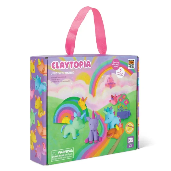 σετ δραστηριοτητων – claytopia unicorn world