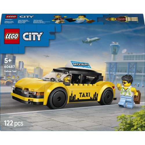 lego city κίτρινο ταξί 60487