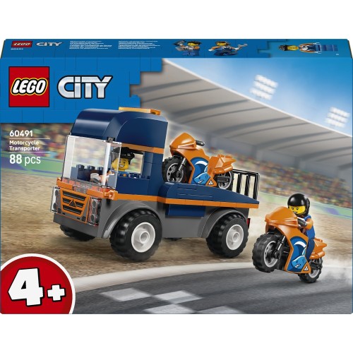 lego city μεταφορικό μοτοσικλετών 60491