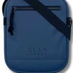 clan london τσαντάκι ώμου - χιαστί euston crossbody - navy (clcbnav)