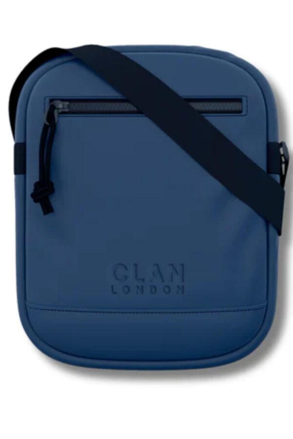 clan london τσαντάκι ώμου - χιαστί euston crossbody - navy (clcbnav)