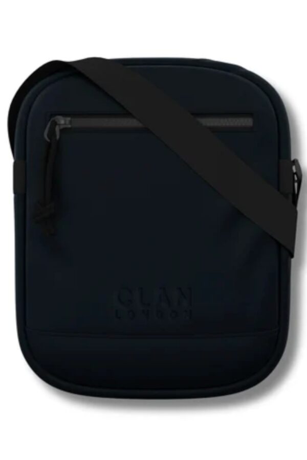 clan london τσαντάκι ώμου - χιαστί euston crossbody - obsidian (clcbobs)