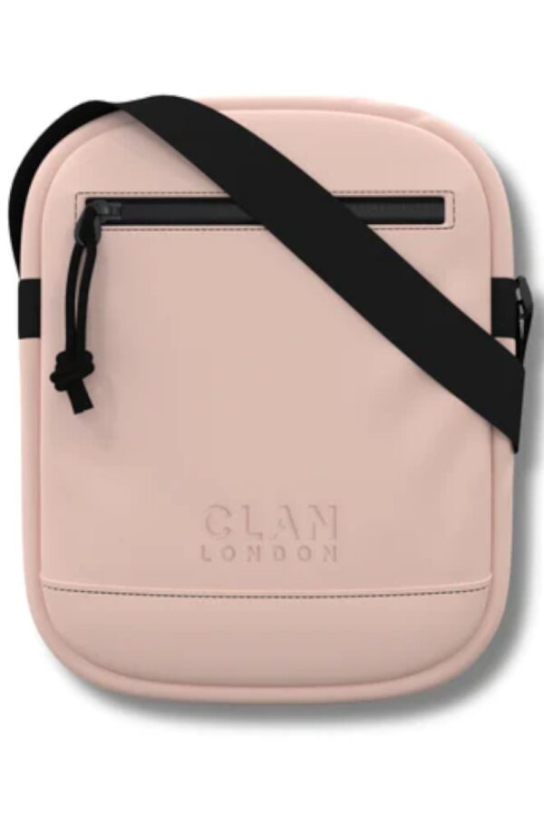 clan london τσαντάκι ώμου - χιαστί euston crossbody - soft pink (clcbspin)