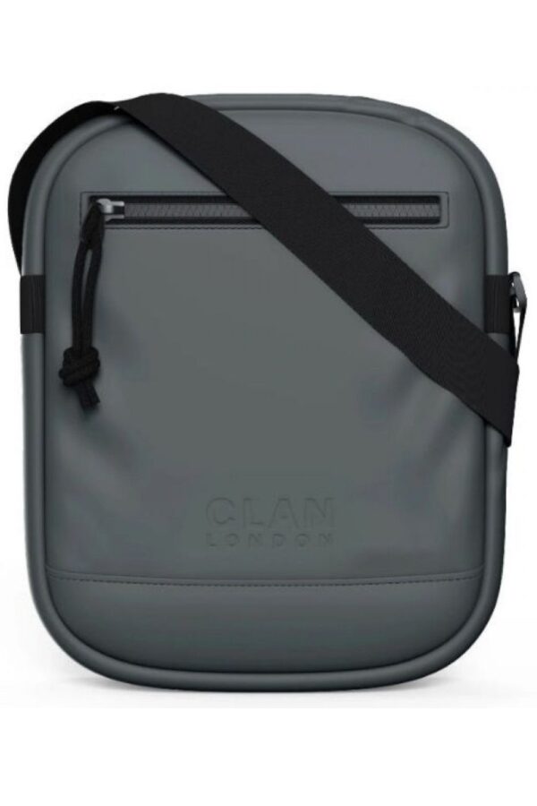 clan london τσαντάκι χιαστί slate grey (clcbsgry)