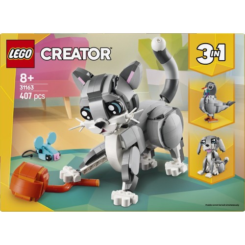 lego creator παιχνιδιάρα γάτα 31163