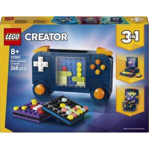 lego creator ρετρό κονσόλα βιντεοπαιχνιδιών 31380