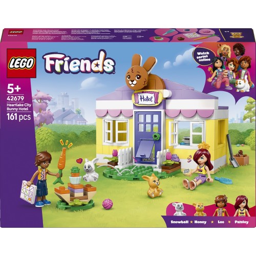 lego friends ξενοδοχείο της χάρτλεϊκ σίτυ για κουνελάκια 42679