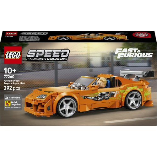 lego lego® speed champions the fast and the furious toyota supra mk4 77260 77260