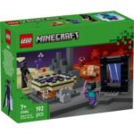 lego minecraft ταξίδι στα έγκατα & στην πύλη του τέλους (7+) 21584