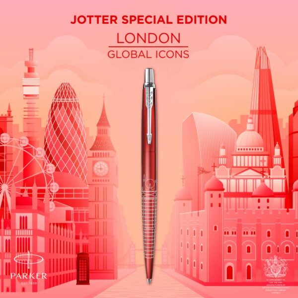 parker jotter se london red ct bpen