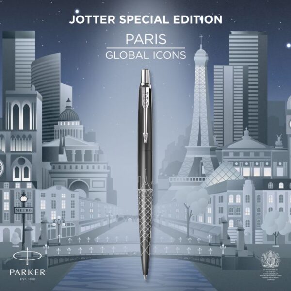 parker jotter se paris grey ct bpen
